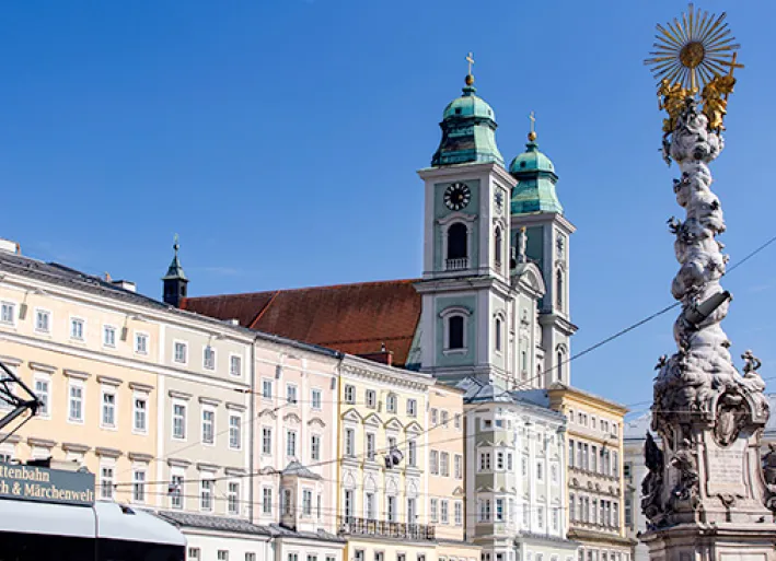 Der Linzer Hauptplatz