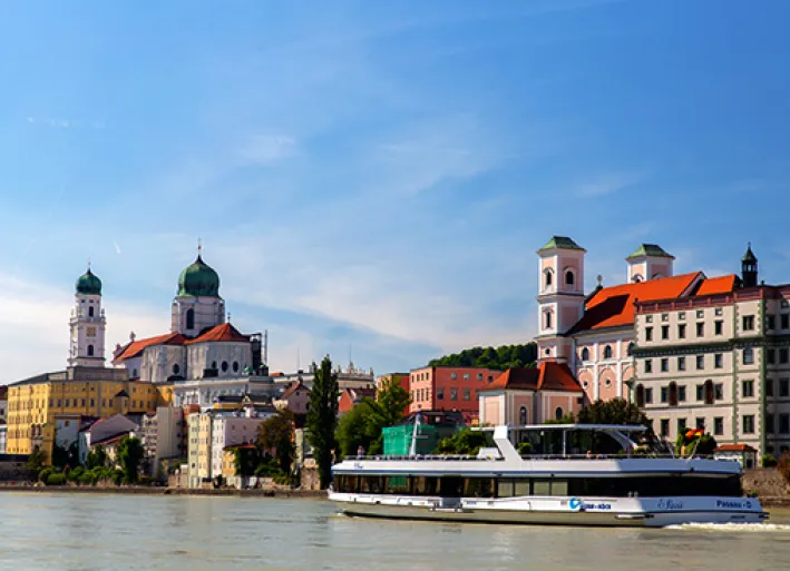 Passau mit Dom St. Stephan