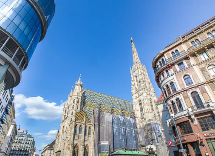Der Stephansdom in Wien