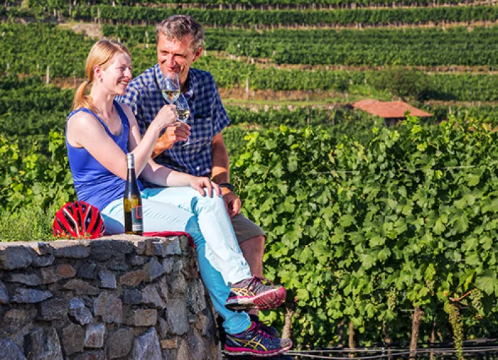 Zeit für ein Gläschen Wein
